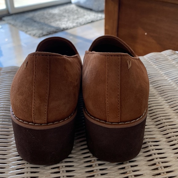 Vionic tall brown loafers. - Picture 3 of 6